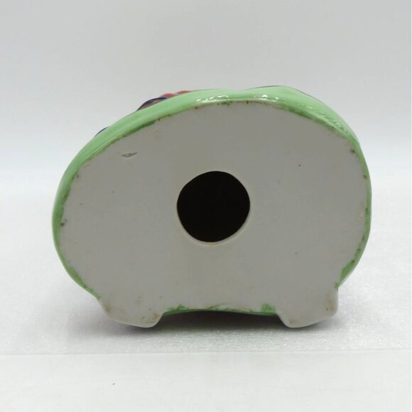 CHINESE God Of Longevity Figurine With BABY Child Hand-Painted Vintage Porcelain - Picture 9 of 10